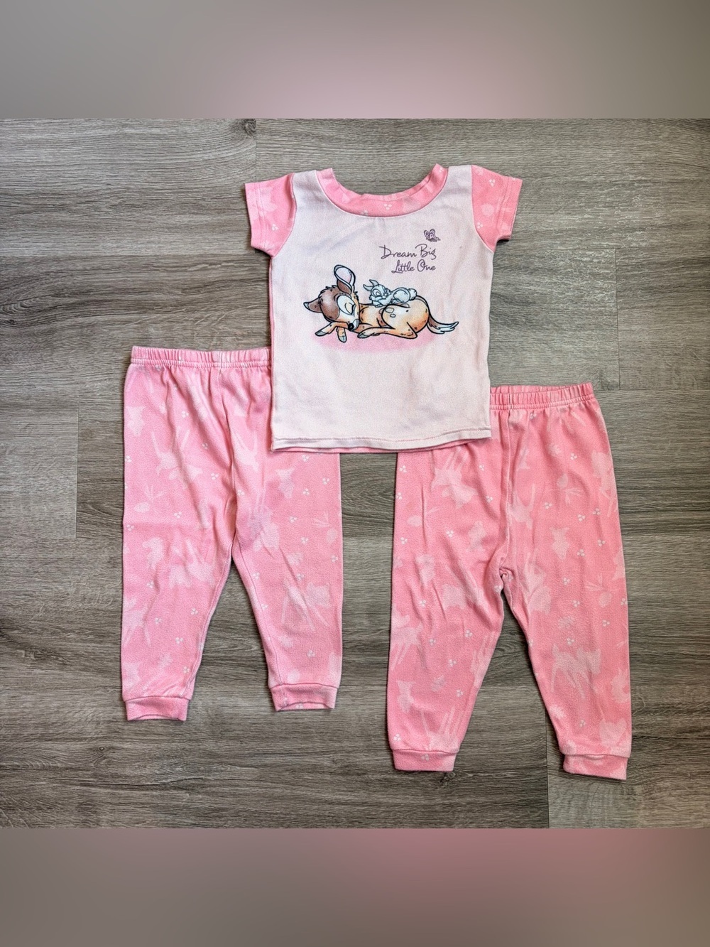 Disney Baby baby girls Bambi pajama set